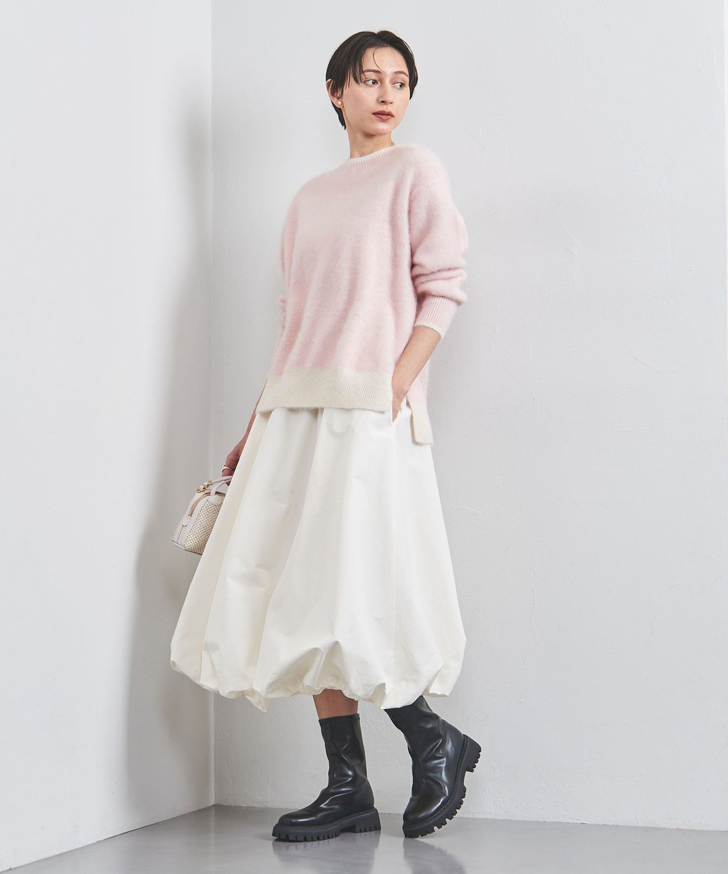 UNITED ARROWS LTD. OUTLET｜フォックス カシミヤ クルーネック ニット