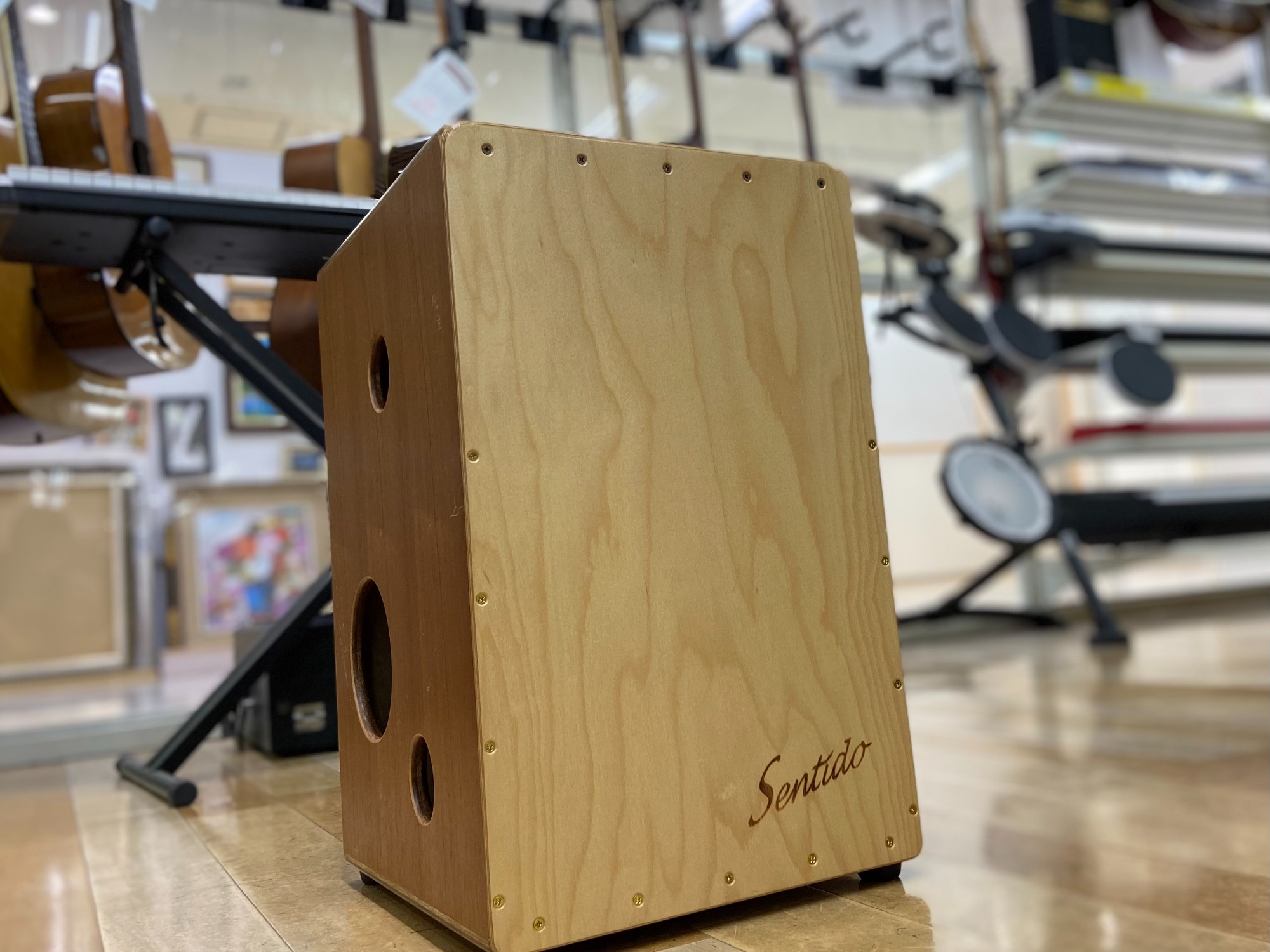 濱崎商会】Sentido、リバーシブルのカホンが入荷いたしました