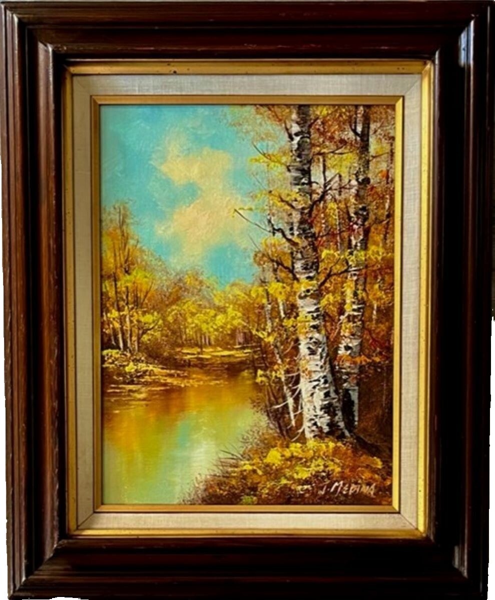 J Medina Oil Painting | eBay