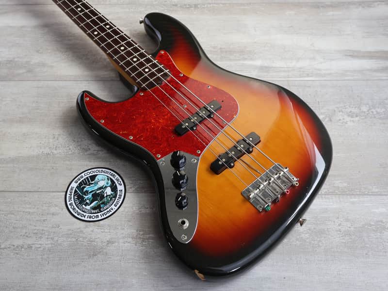 Fender JB-62 LH Jazz Bass Reissue Left-Handed MIJ | Reverb Australia