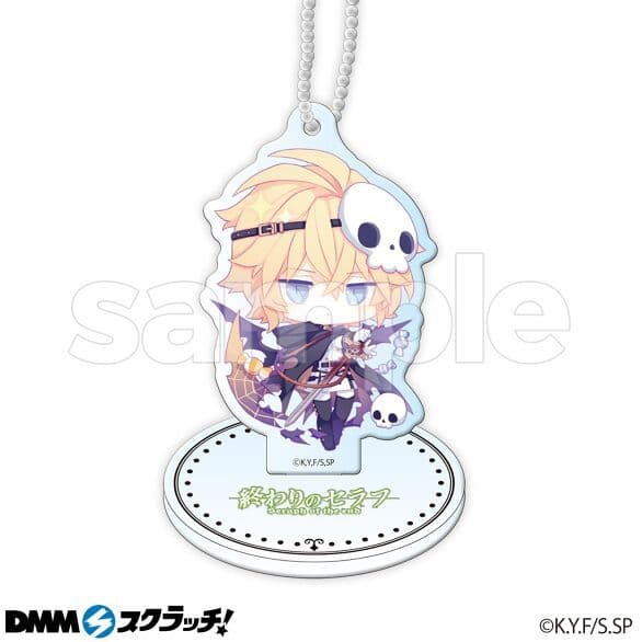 終わりのセラフ DMMスクラッチ2WAYアクリルキーホルダー ミカエラ 外袋開封 終わりのセラフ』くじ【くじタイム】