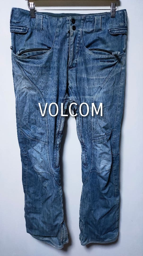 【ボルコム VOLCOM】スノーボードウェア デニム メンズ 良品 VOLCOM（ボルコム） 日本正規品 スノーボード ウェア パンツ VOLCOM